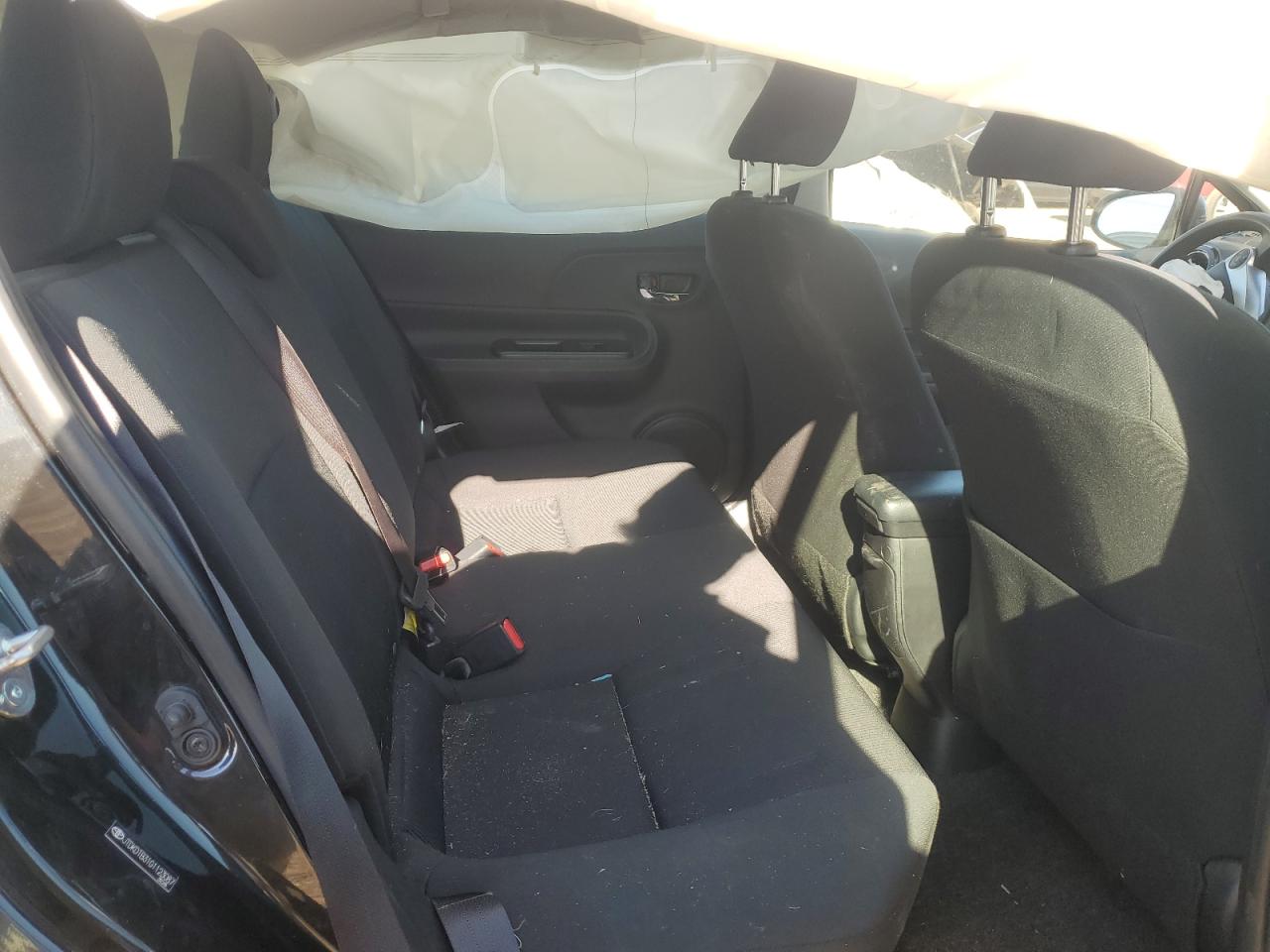 2016 Toyota Prius VIN JTDKDTB31G1123087 Copart auction photo, front end / side damage thumbnail 10