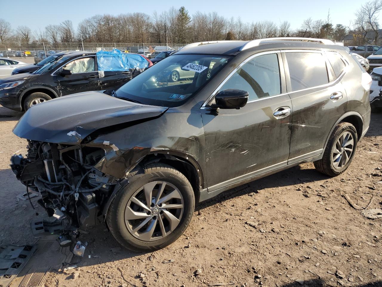 2016 Nissan Rogue VIN KNMAT2MV8GP669065