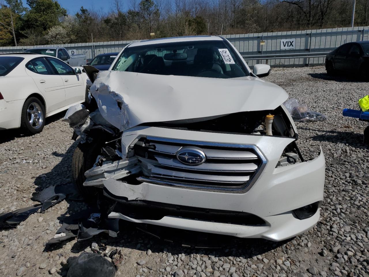 2015 Subaru Legacy VIN 4S3BNBN63F3039322 Copart auction photo, front end / side damage thumbnail 5