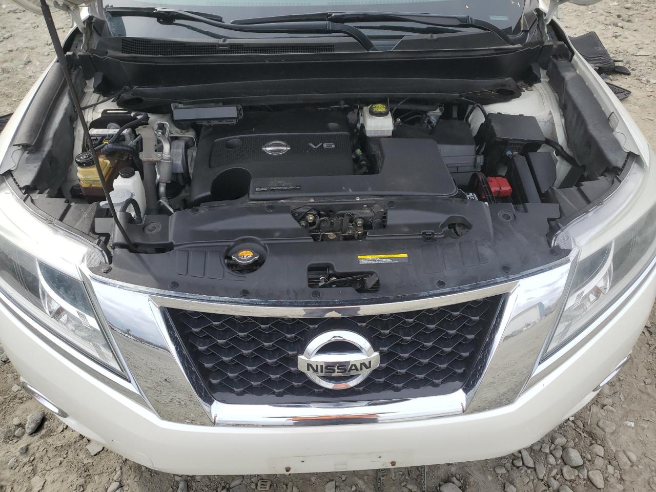 2016 Nissan Pathfinder VIN 5N1AR2MM6GC637210 Copart auction photo, rear end damage thumbnail 13