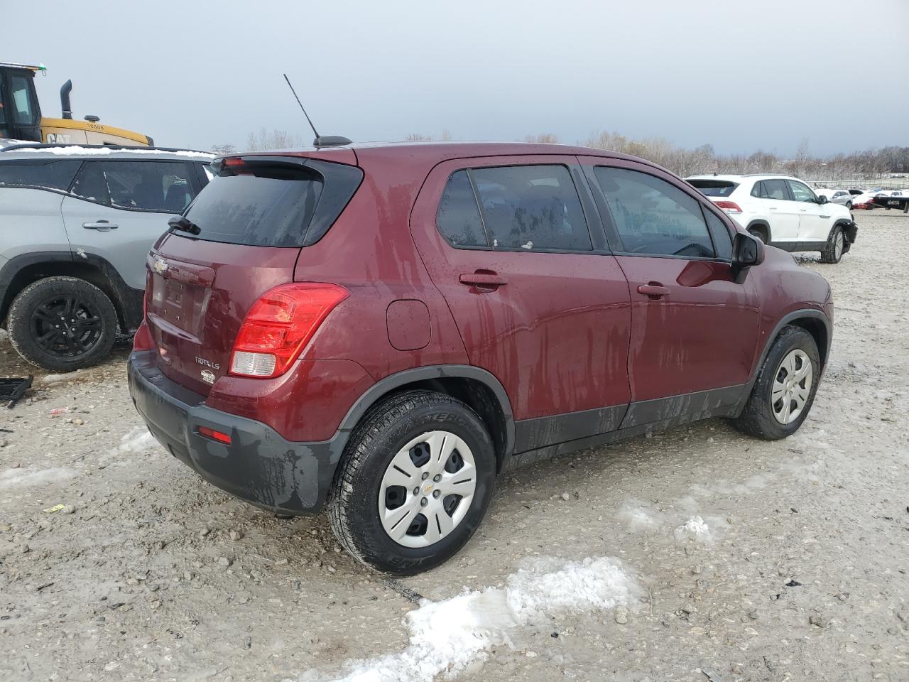 2016 Chevrolet Trax VIN 3GNCJKSB3GL228048 Copart auction photo, side damage thumbnail 3