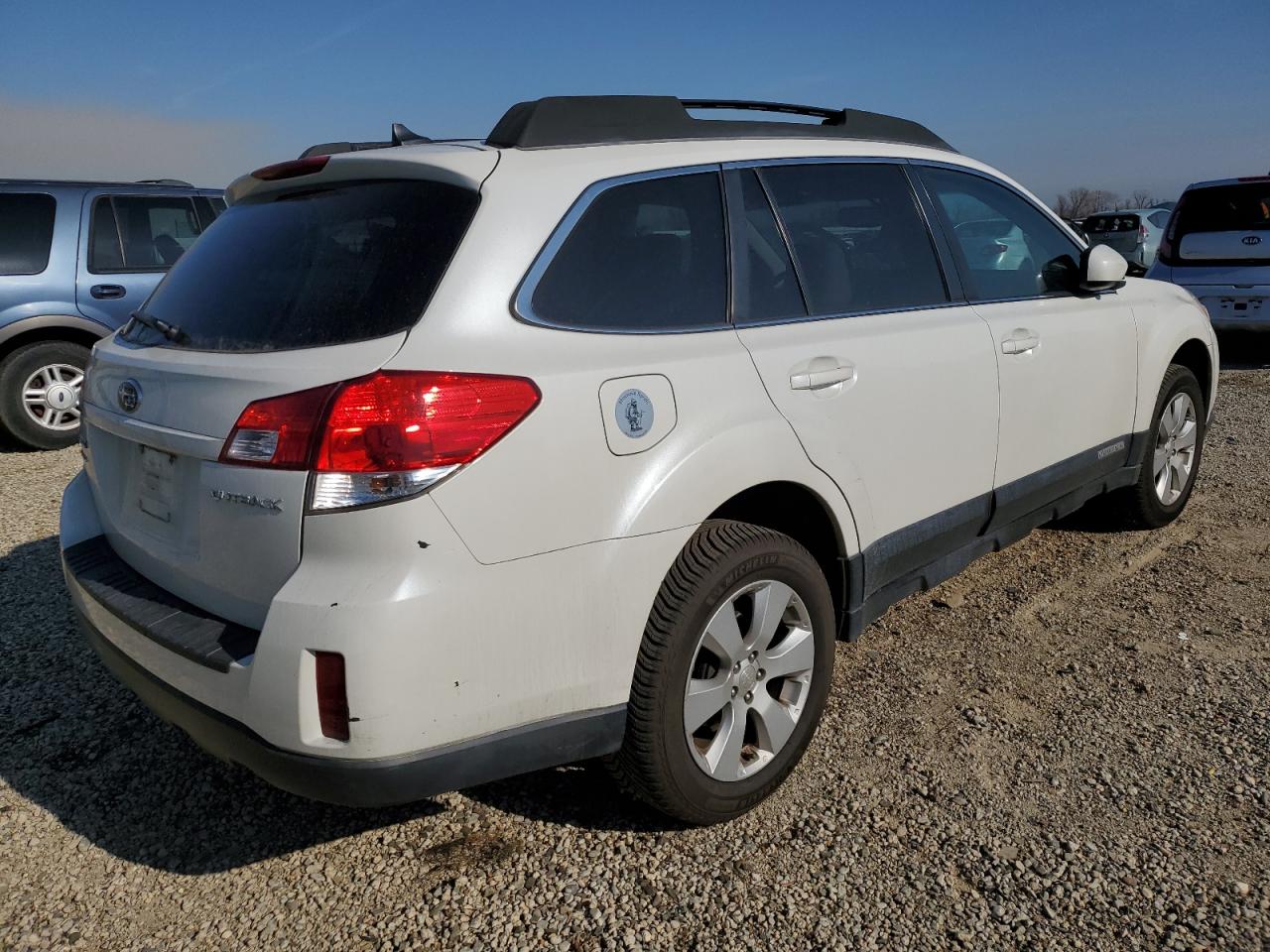 2011 Subaru Outback VIN 4S4BRCKC4B3418209 Copart auction photo, rear end damage thumbnail 3