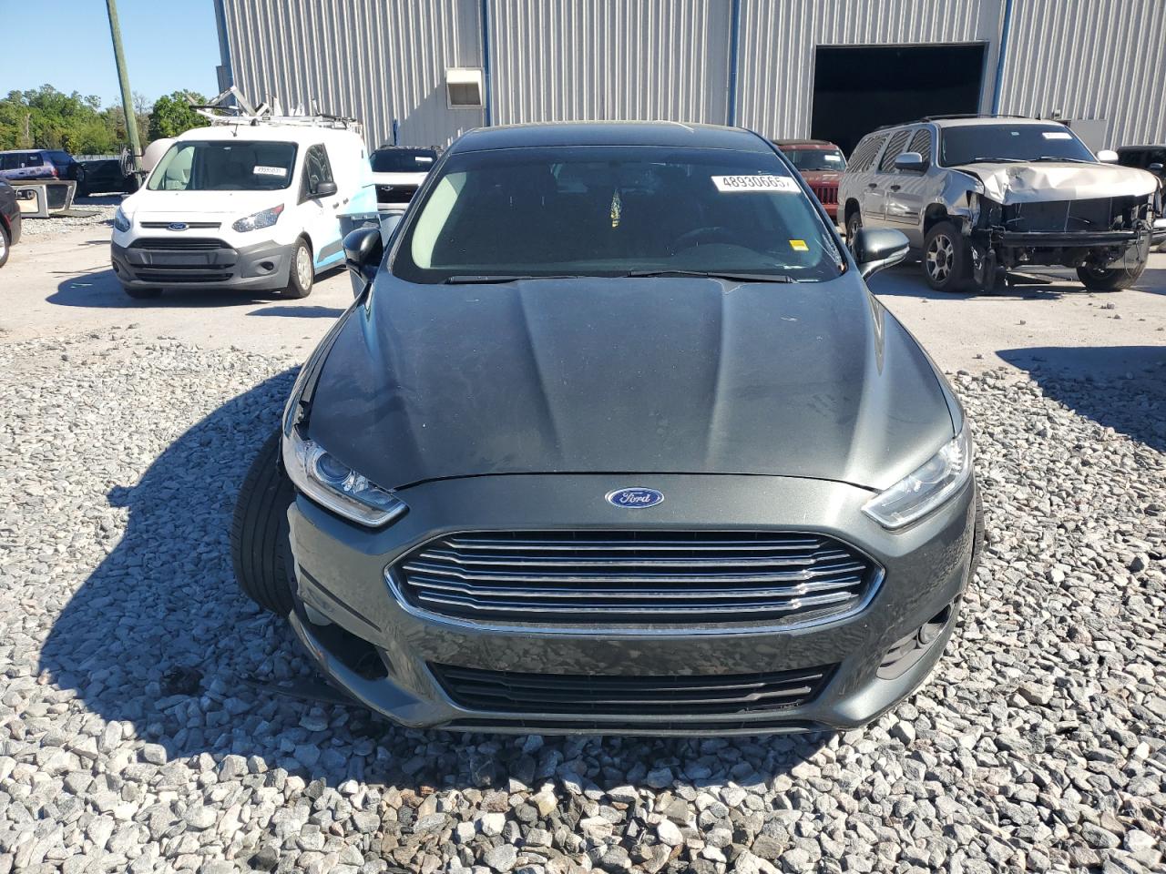 2016 Ford Fusion VIN 3FA6P0K98GR188025 Copart auction photo, front end / side damage thumbnail 5