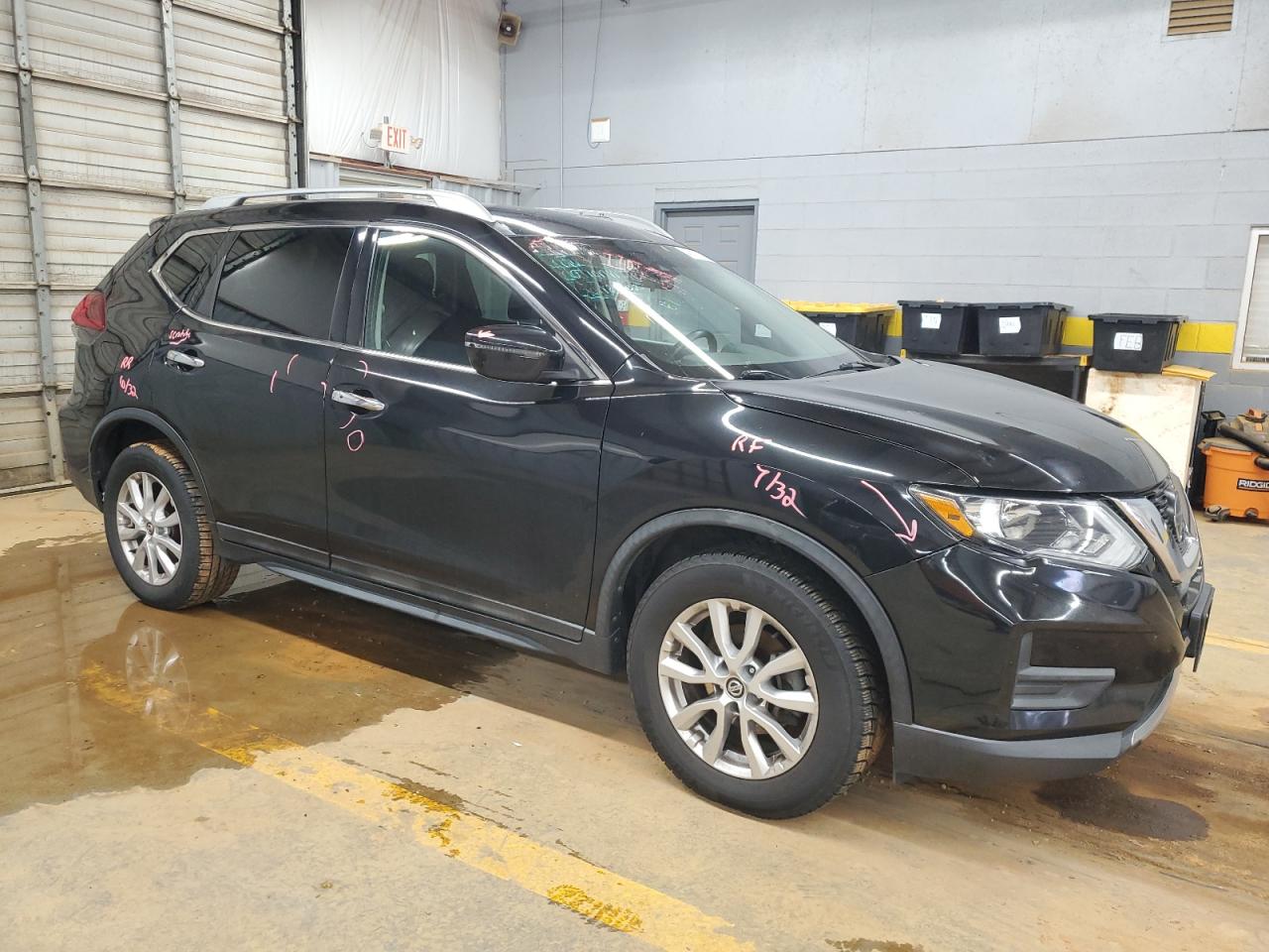 2019 Nissan Rogue VIN 5N1AT2MT4KC738912 Copart auction photo, rear end / rejected repair damage thumbnail 4