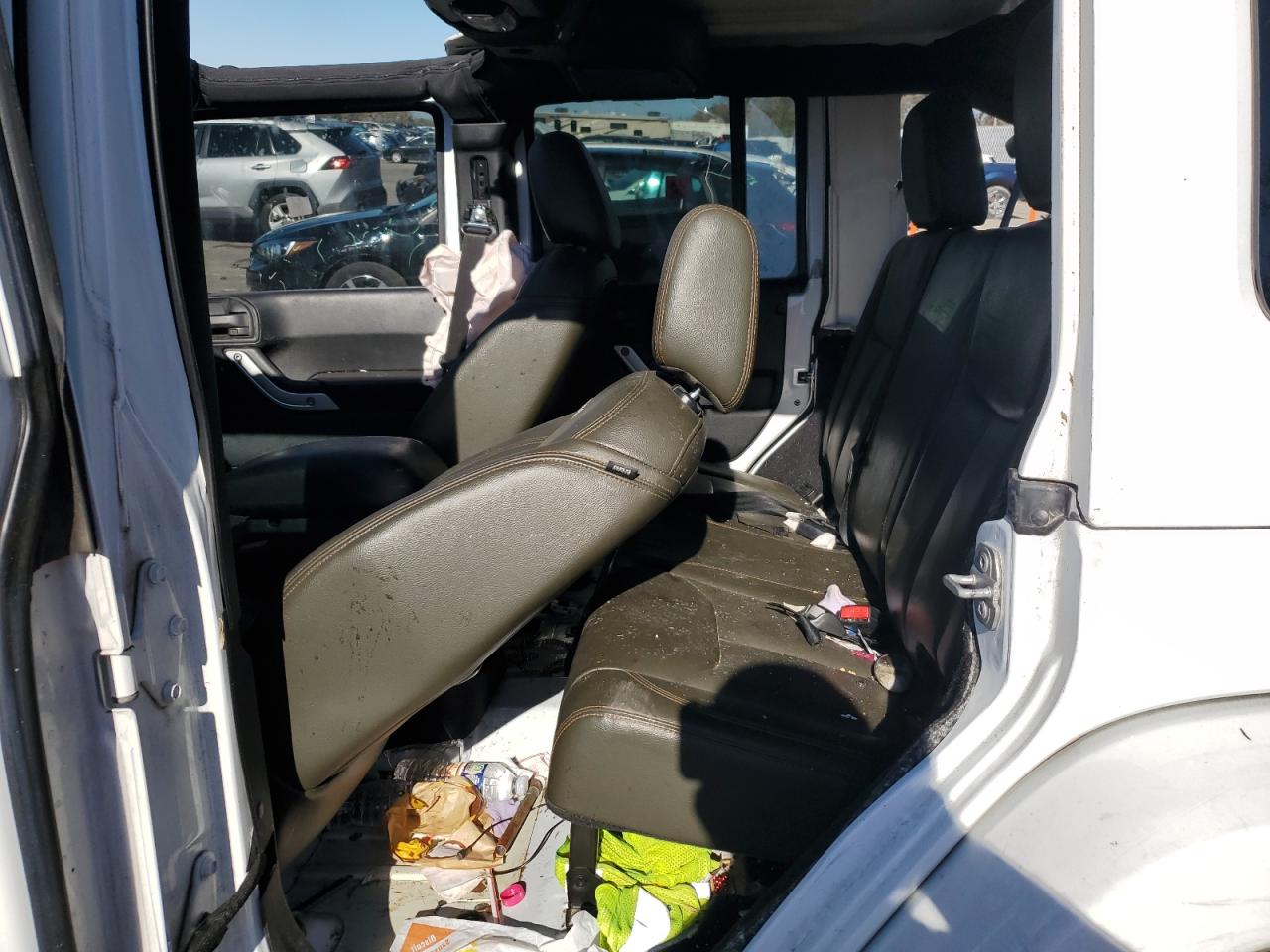 2016 Jeep Wrangler VIN 1C4HJWEG4GL181010 Copart auction photo, all over damage thumbnail 11