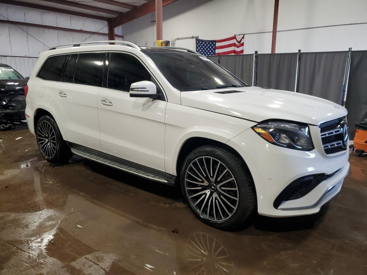 2017 Mercedes-Benz GLS-klasse VIN 4JGDF7FE0HA978513 Copart auction photo, rear end / front end damage thumbnail 4