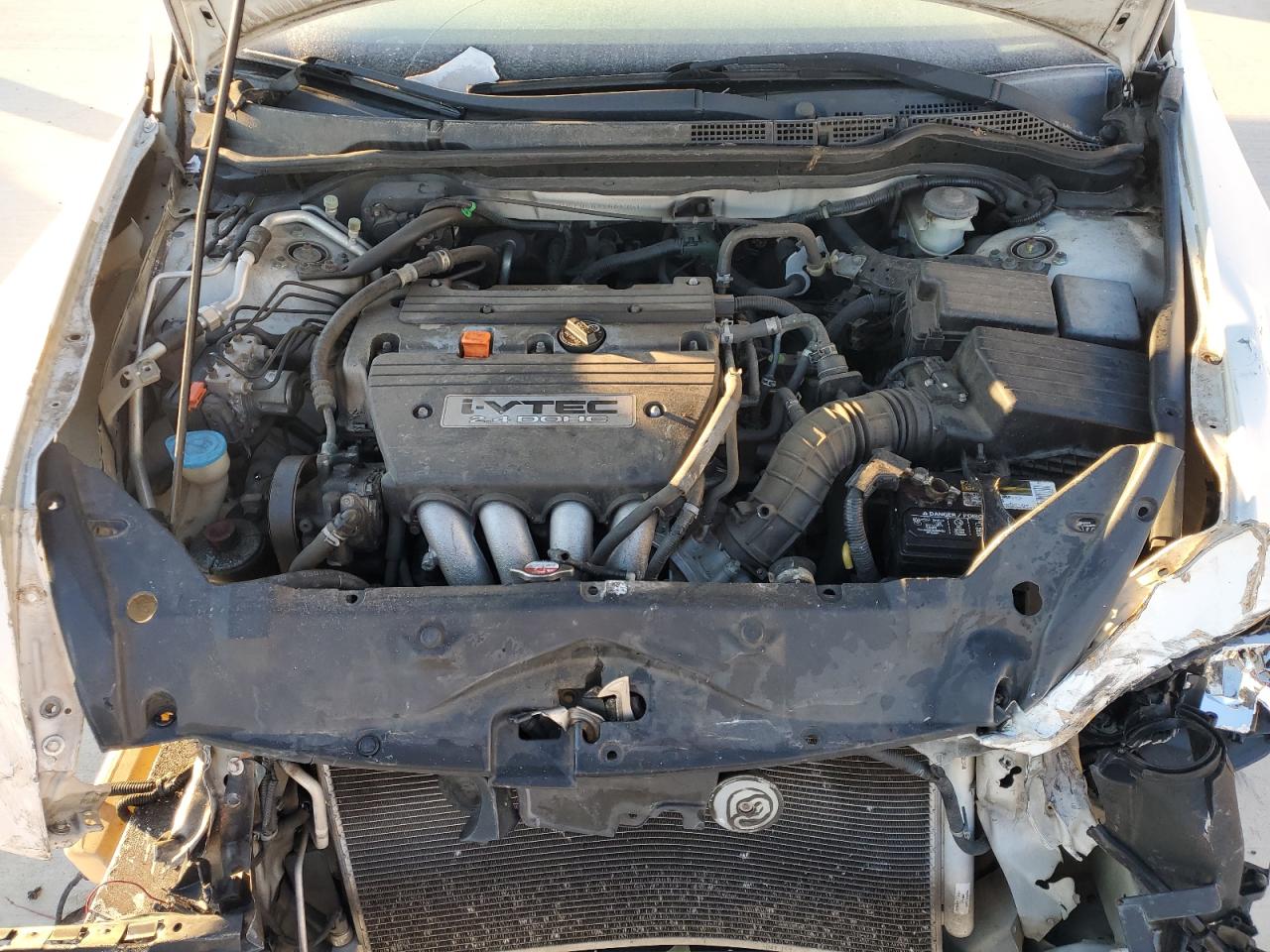 2006 Honda Accord VIN 1HGCM563X6A175134 Copart auction photo, front end damage thumbnail 11