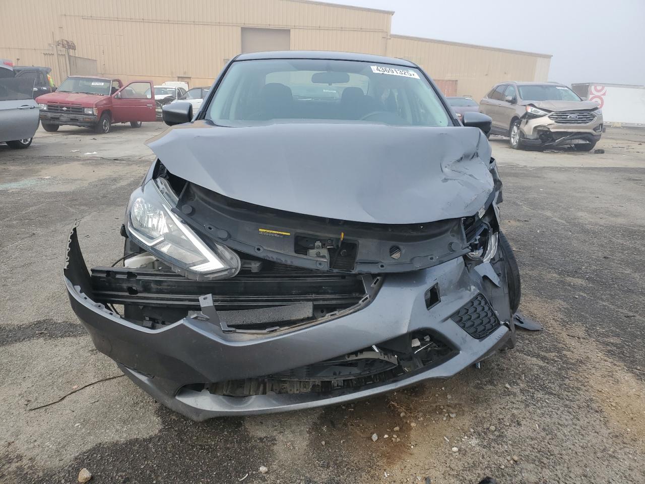 2019 Nissan Sentra VIN 3N1AB7AP6KL621142 Copart auction photo, front end damage thumbnail 5