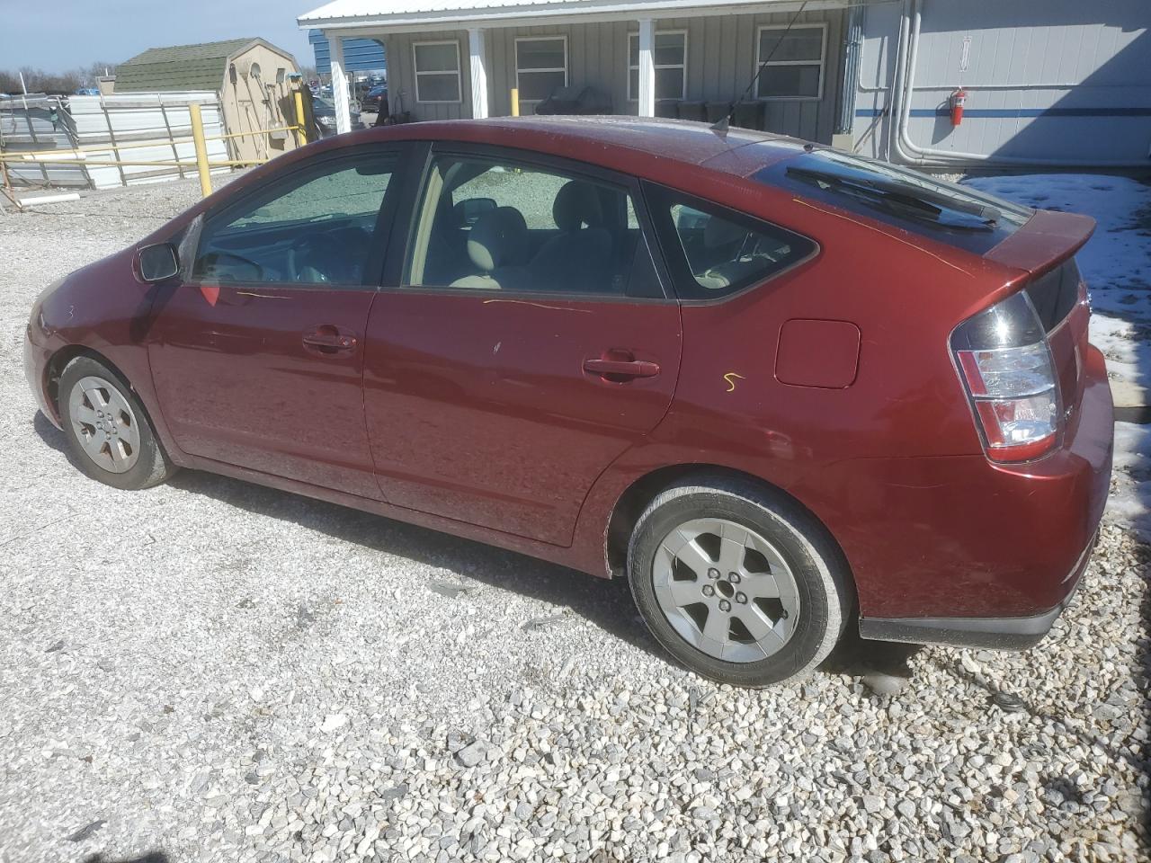 2005 Toyota Prius VIN JTDKB20U053125989 Copart auction photo, front end / minor dent/scratches damage thumbnail 2
