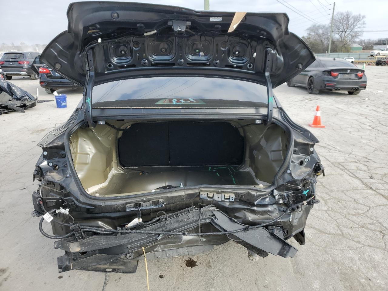 2024 Hyundai Elantra VIN KMHLS4DG1RU670177 Copart auction photo, rear end damage thumbnail 6