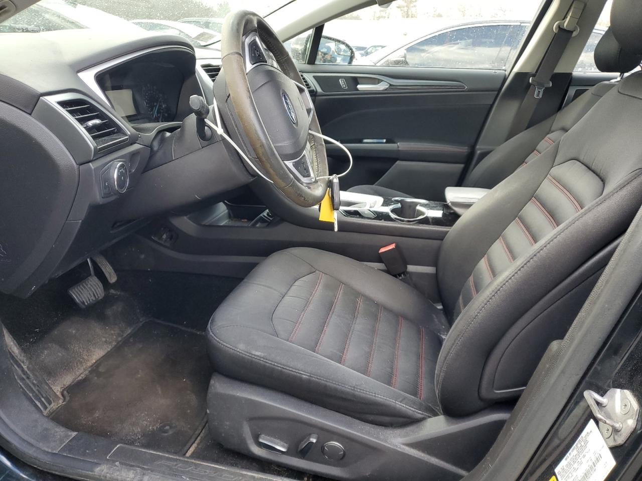2014 Ford Fusion VIN 3FA6P0HD2ER197148 Copart auction photo, side / front end damage thumbnail 7