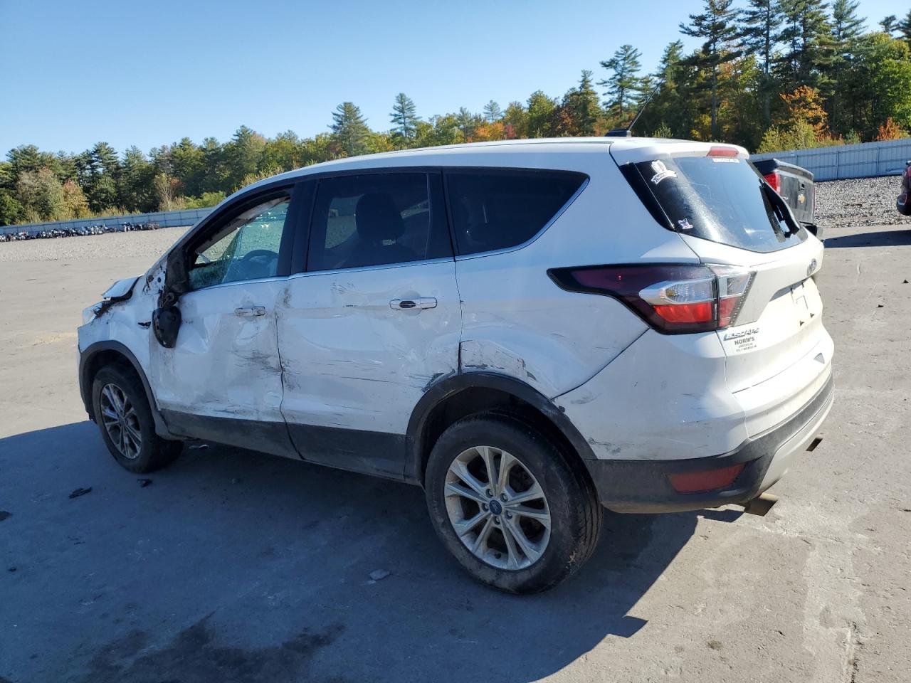 2017 Ford Escape VIN 1FMCU9GD5HUB47882 Copart auction photo, side / all over damage thumbnail 2