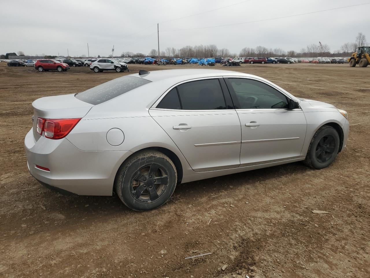 2013 Chevrolet Malibu VIN 1G11B5SA9DF169950 Copart auction photo, side / rear end damage thumbnail 3