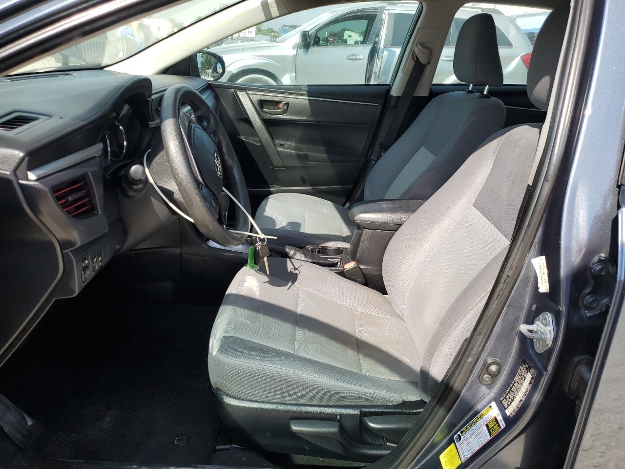 2015 Toyota Corolla VIN 2T1BURHE0FC439182 Copart auction photo, rear end / minor dent/scratches damage thumbnail 7