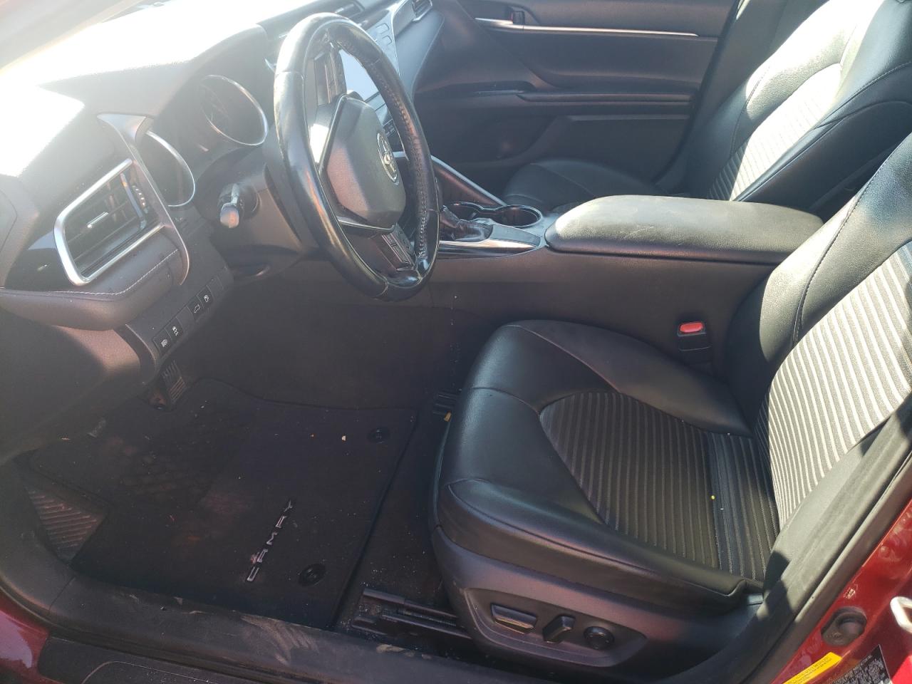 2018 Toyota Camry VIN 4T1B11HK7JU612204 Copart auction photo, front end / side damage thumbnail 7
