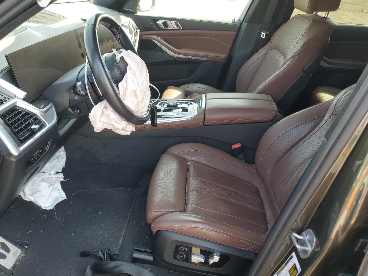 2023 BMW X7 VIN 5UX33EM04P9N56103 Copart auction photo, rear end / front end damage thumbnail 7
