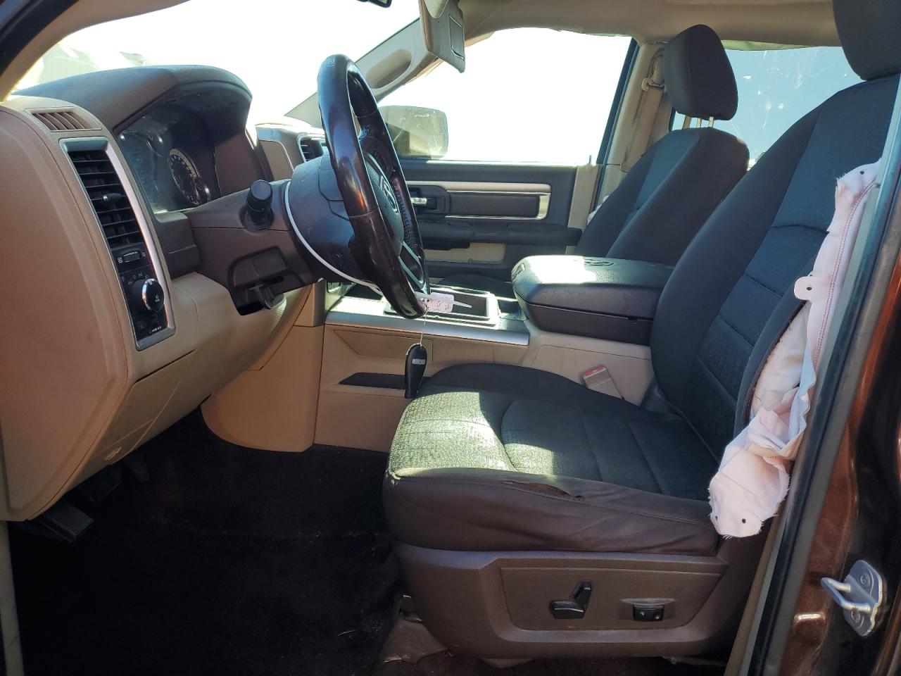 2013 RAM 1500 VIN 1C6RR7TT2DS701698 Copart auction photo, front end / undercarriage damage thumbnail 7