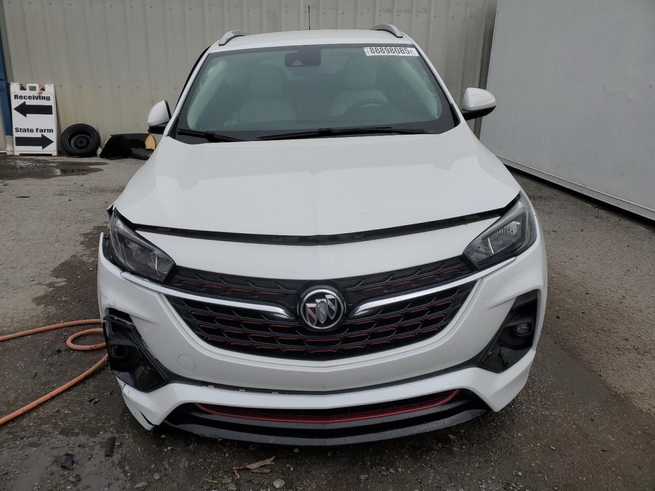 2020 Buick Encore VIN KL4MMDS21LB133879 Copart auction photo, side / front end damage thumbnail 5