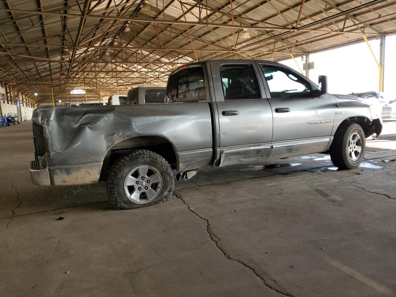 2007 Dodge RAM VIN 1D7HA18237J562531 Copart auction photo, front end / rear end damage thumbnail 3