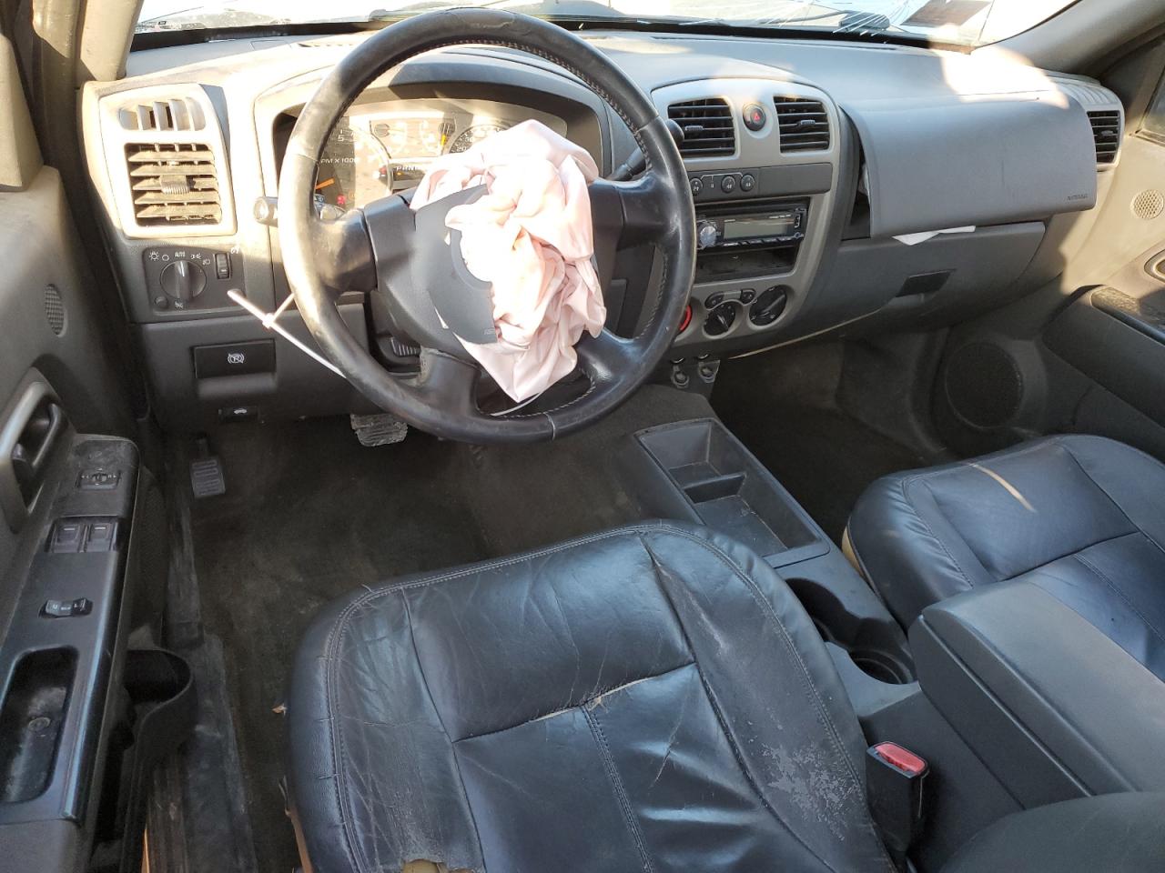 2005 GMC Canyon VIN 1GTDT196058243595 Copart auction photo, front end / side damage thumbnail 8