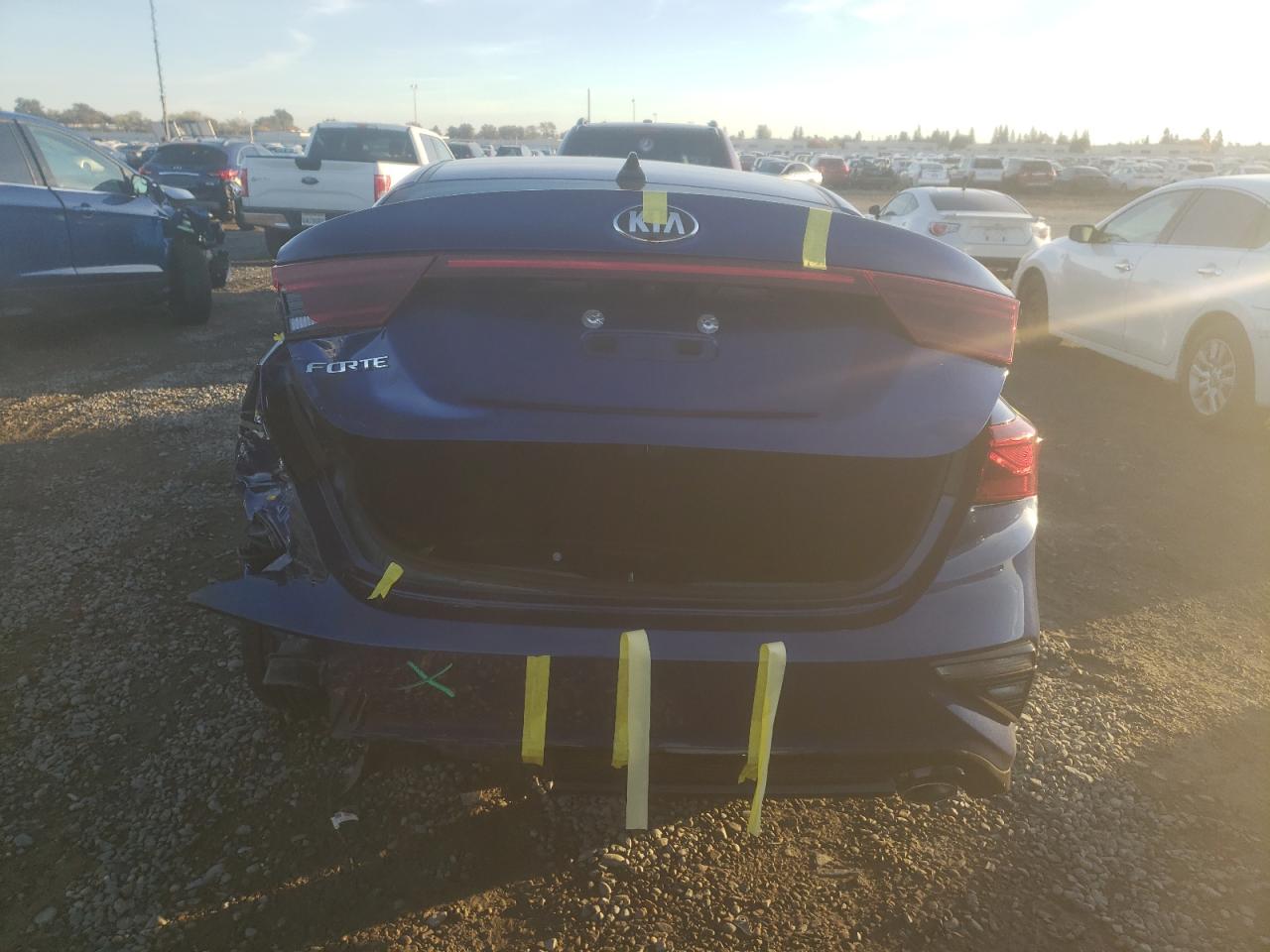 2021 KIA Forte VIN 3KPF24AD9ME329998 Copart auction photo, rear end damage thumbnail 6