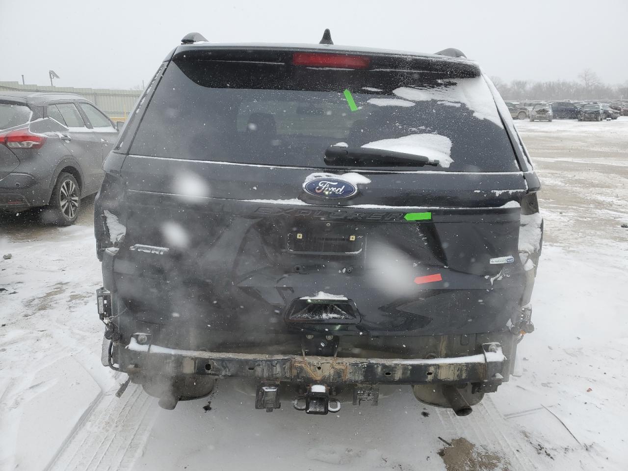 2016 Ford Explorer VIN 1FM5K8GT5GGC71311 Copart auction photo, rear end damage thumbnail 6