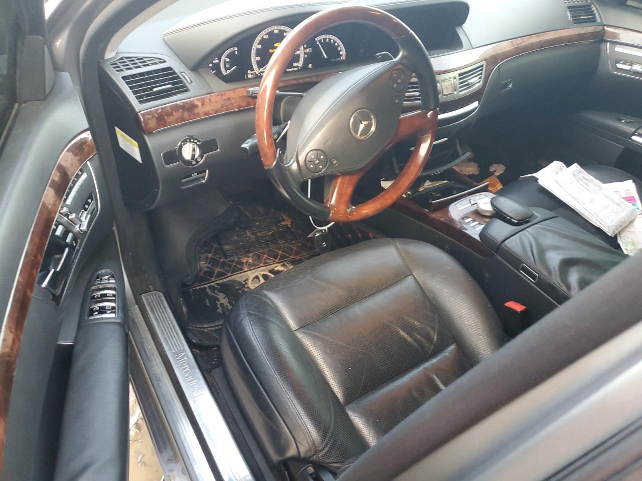 2012 Mercedes-Benz S-klasse VIN WDDNG7DB0CA473570 Copart auction photo, front end / water/flood damage thumbnail 8