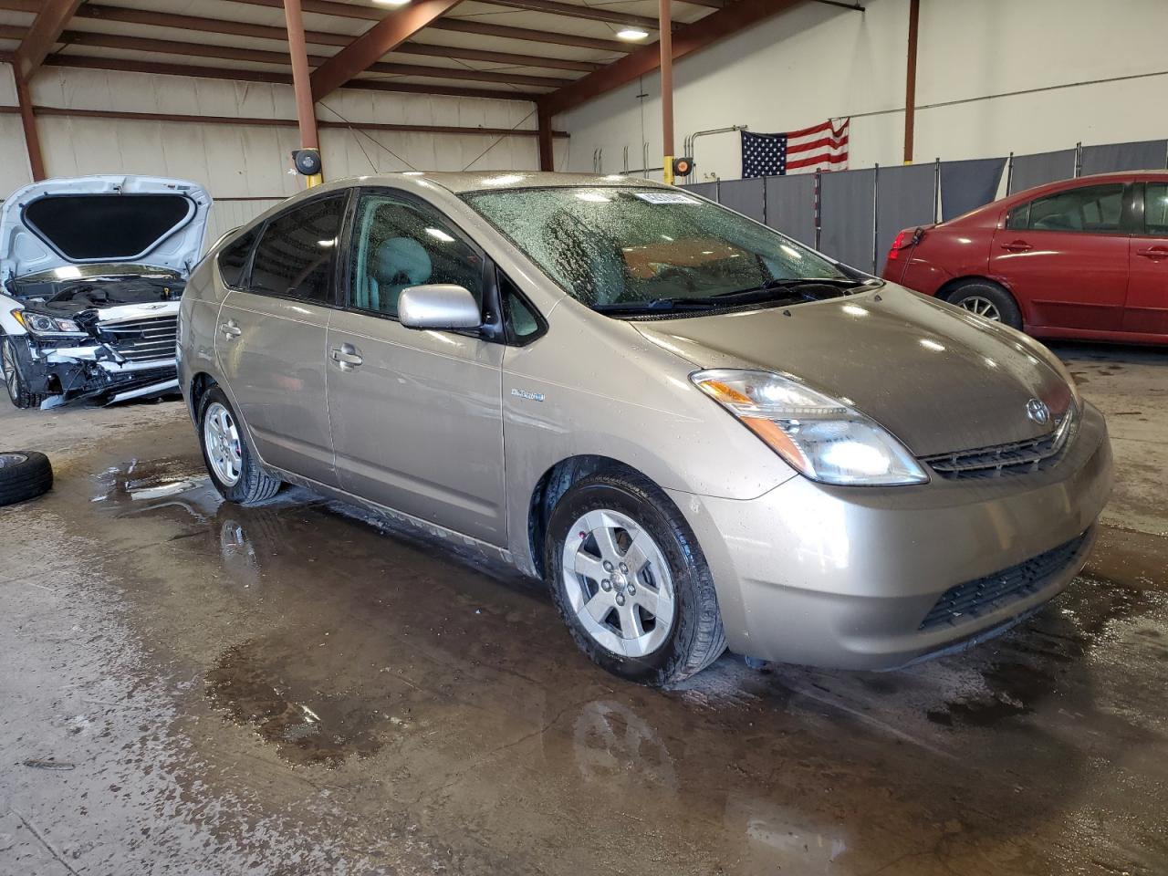 2009 Toyota Prius VIN JTDKB20U393474909 Copart auction photo, side damage thumbnail 4