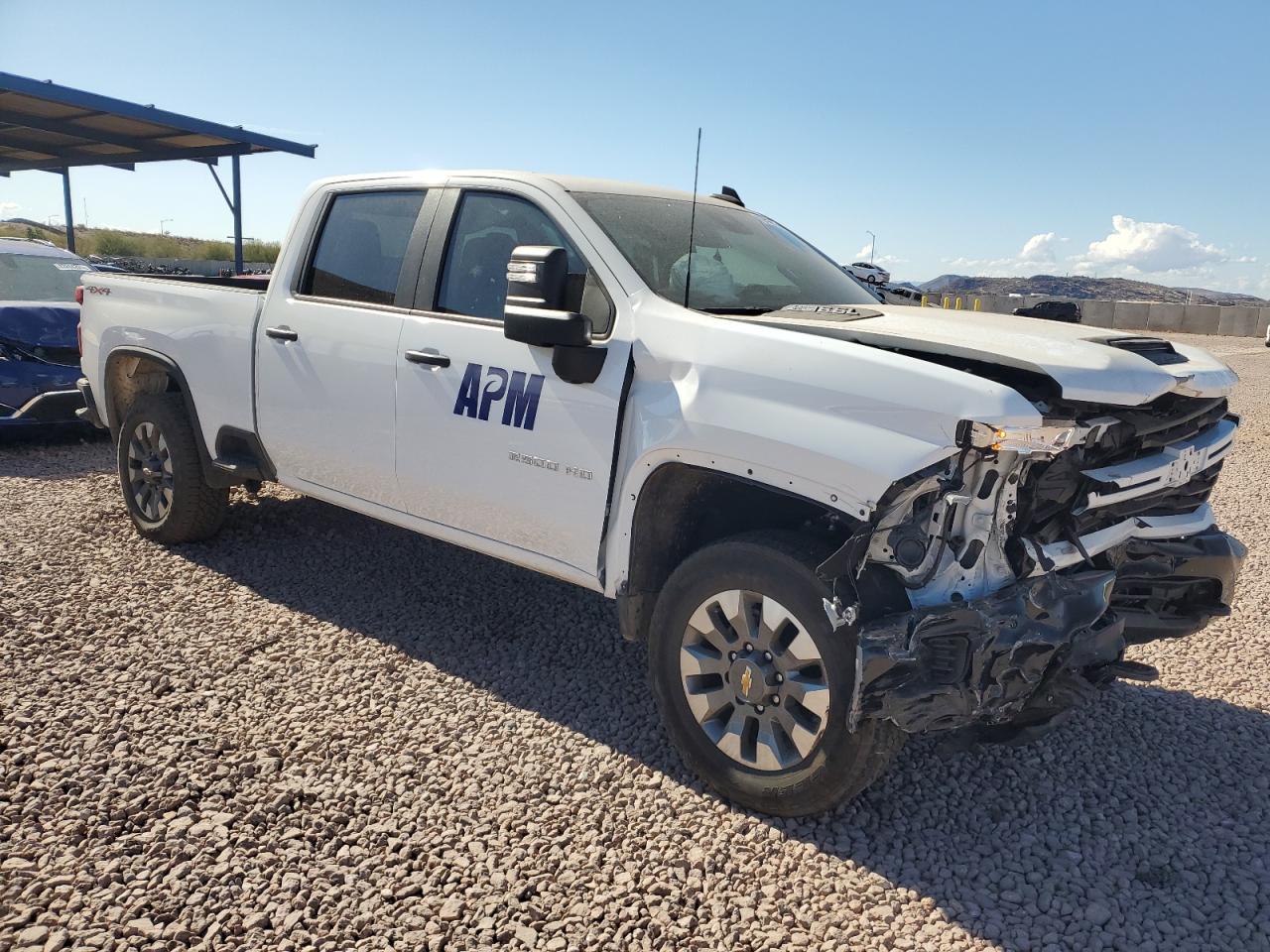 2024 Chevrolet Silverado VIN 2GC4YME71R1262196 Copart auction photo, front end damage thumbnail 4