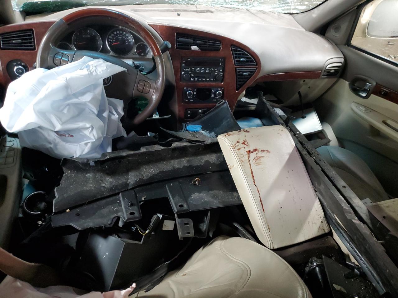 2006 Buick Rendezvous VIN 3G5DB03L46S617704 Copart auction photo, front end / side damage thumbnail 8