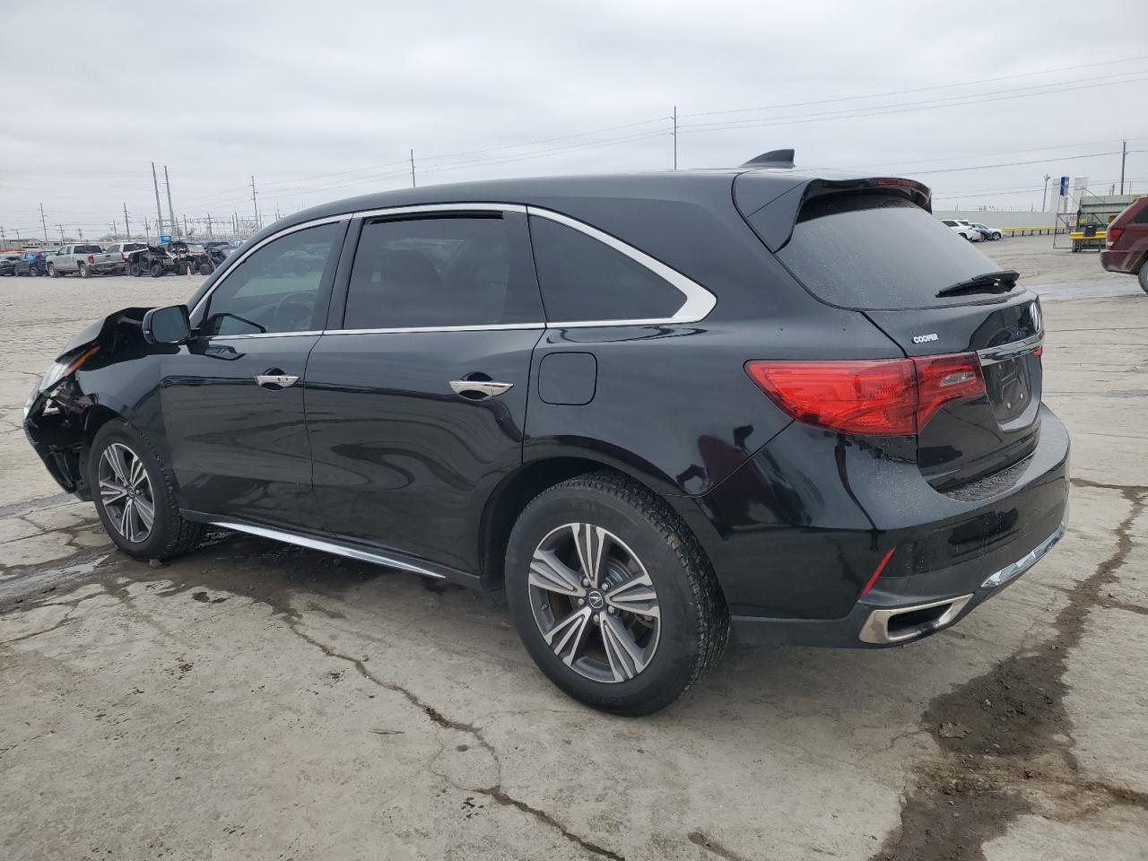 2018 Acura MDX VIN 5J8YD3H3XJL009054 Copart auction photo, front end / side damage thumbnail 2