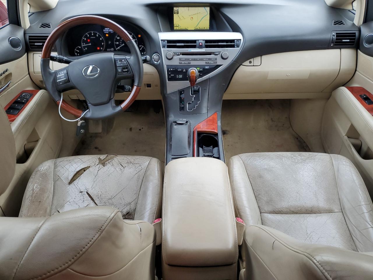 2010 Lexus RX VIN JTJZK1BA0A2406327 Copart auction photo, all over damage thumbnail 8