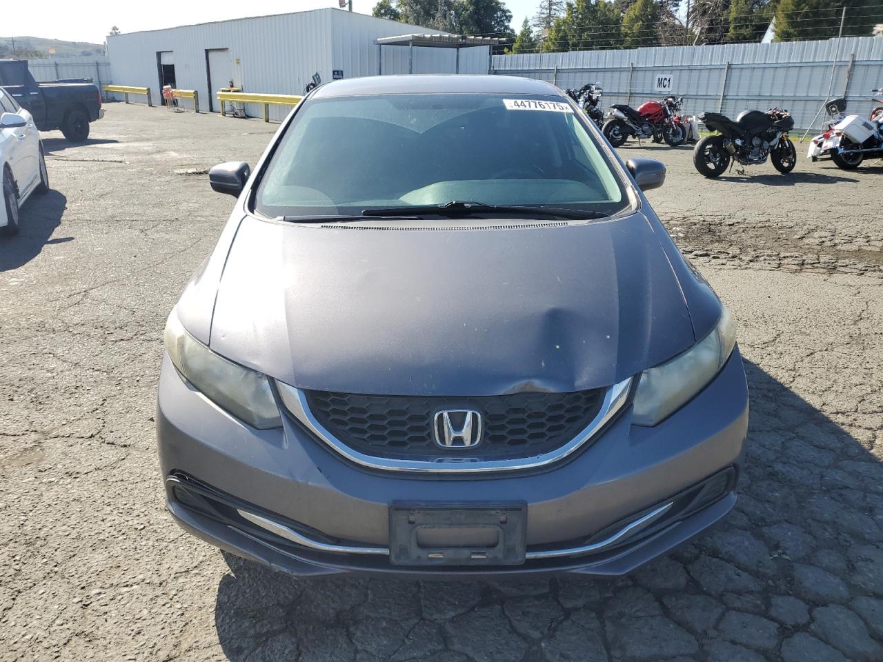2014 Honda Civic VIN 19XFB2F50EE206338 Copart auction photo, rear end / front end damage thumbnail 5