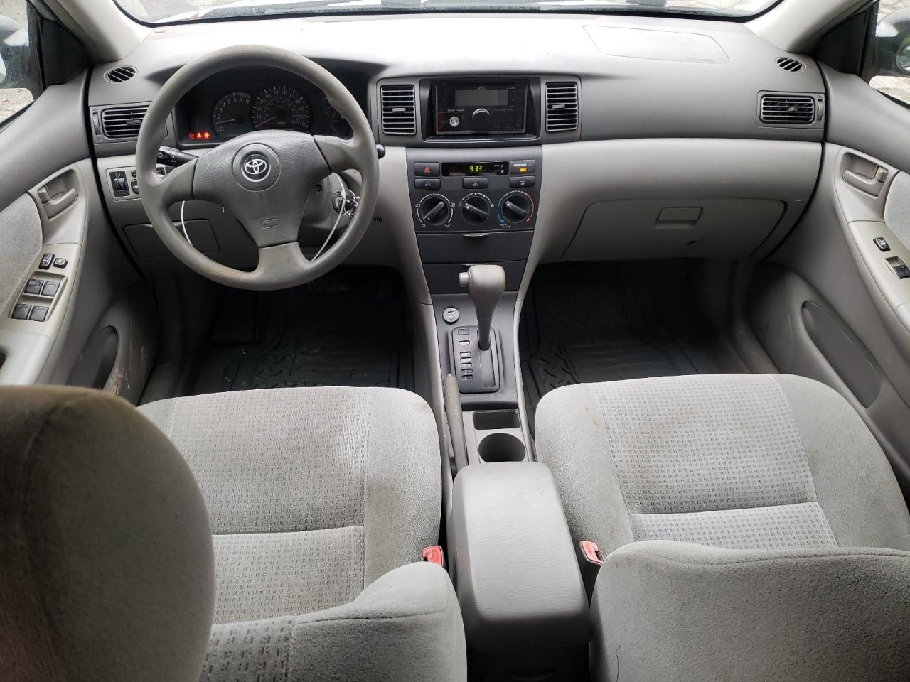 2008 Toyota Corolla VIN 1NXBR32E38Z018775 Copart auction photo, front end / side damage thumbnail 8