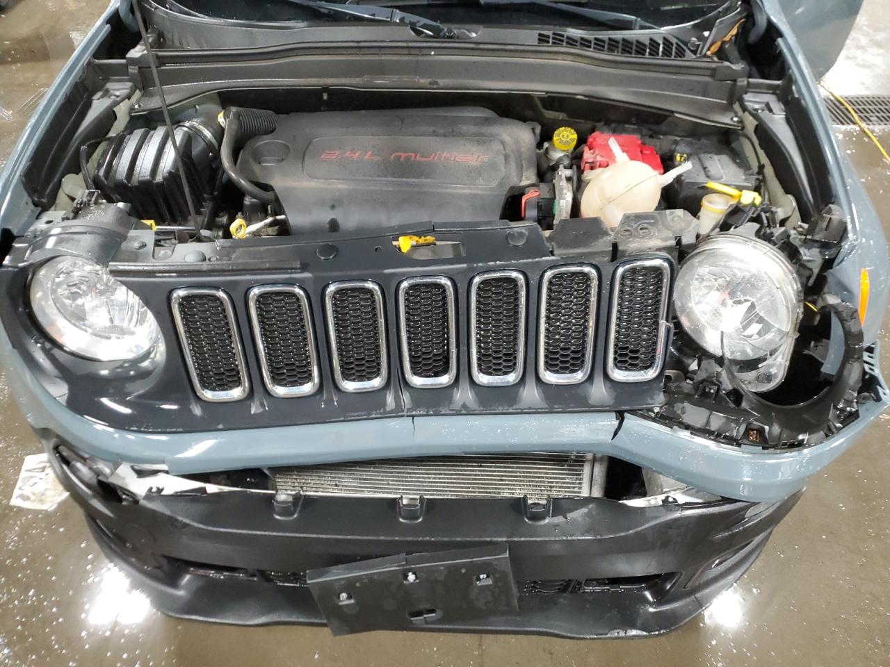 2018 Jeep Renegade VIN ZACCJBBB0JPH65418 Copart auction photo, front end damage thumbnail 12