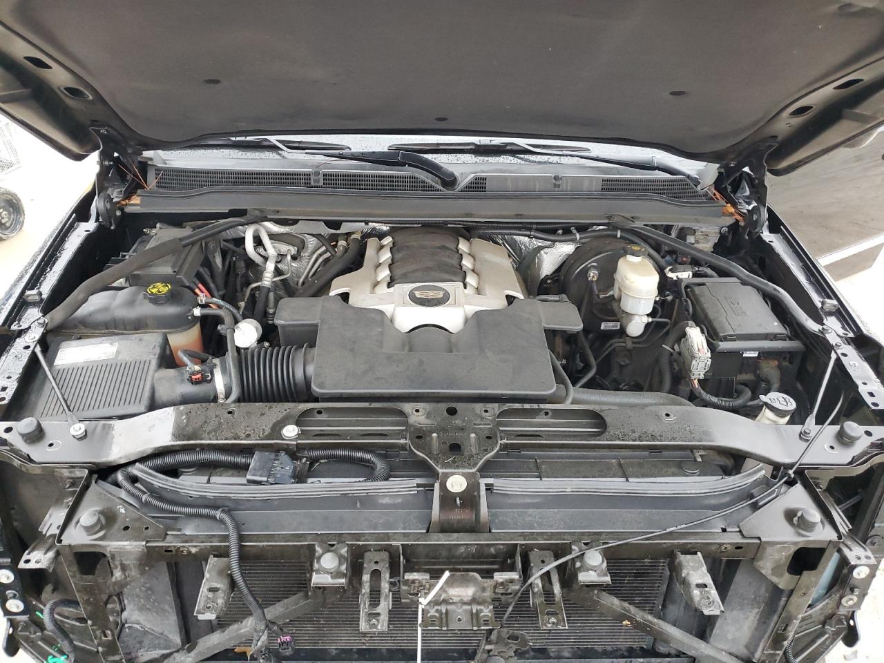 2015 Cadillac Escalade VIN 1GYS4NKJ4FR579802 Copart auction photo, rear end / front end damage thumbnail 12