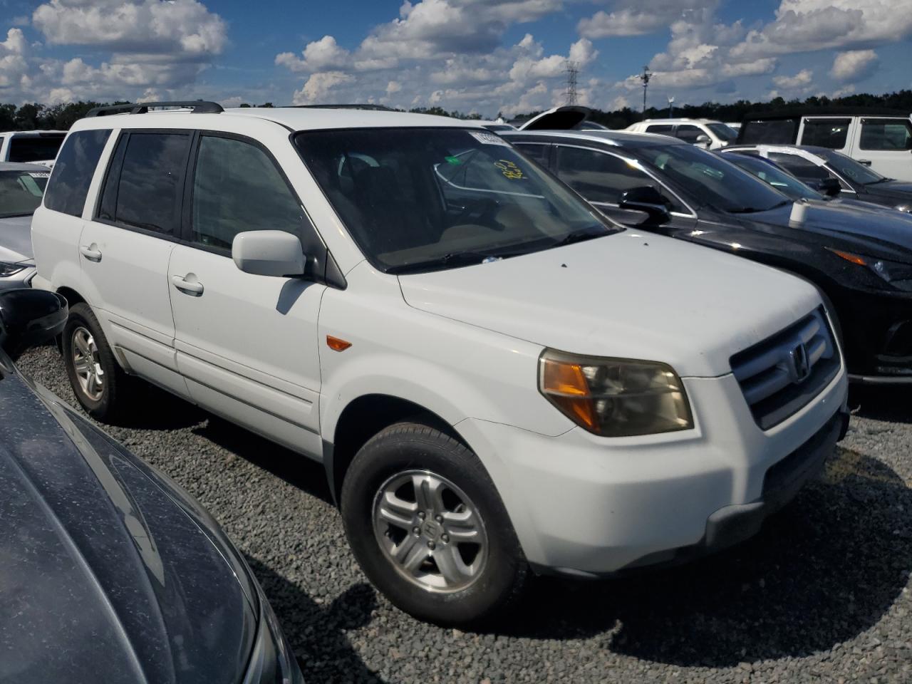 2008 Honda Pilot VIN 5FNYF28218B006275 Copart auction photo, water/flood damage thumbnail 4