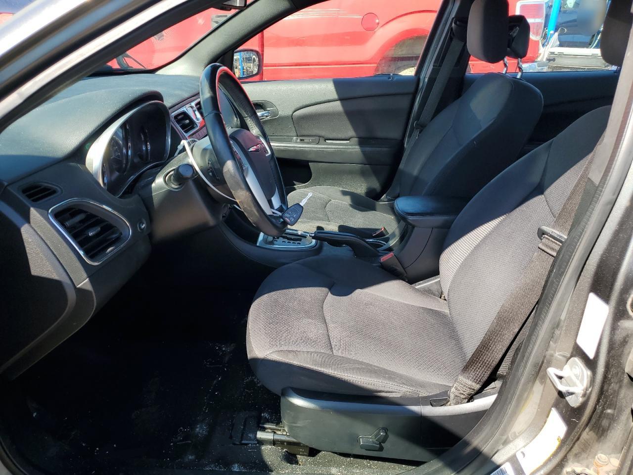 2013 Chrysler 200 VIN 1C3CCBBB4DN584205 Copart auction photo, rear end / front end damage thumbnail 7