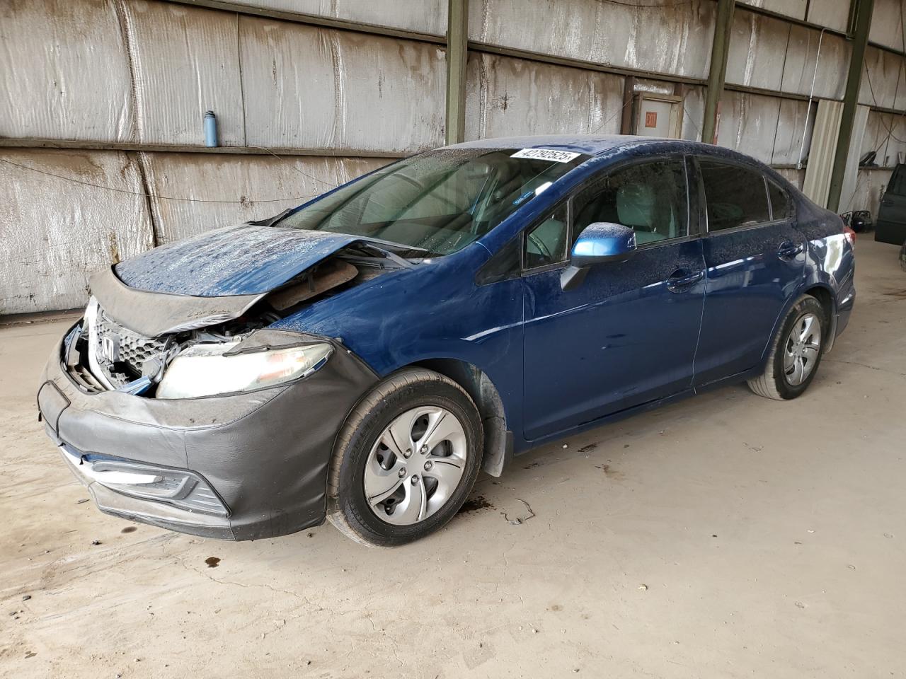 2013 Honda Civic VIN 2HGFB2F53DH602624