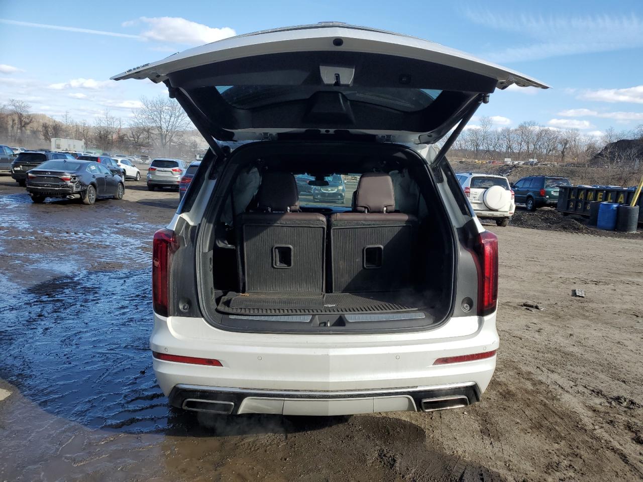 2020 Cadillac XT6 VIN 1GYKPDRS0LZ115837 Copart auction photo, front end / undercarriage damage thumbnail 6