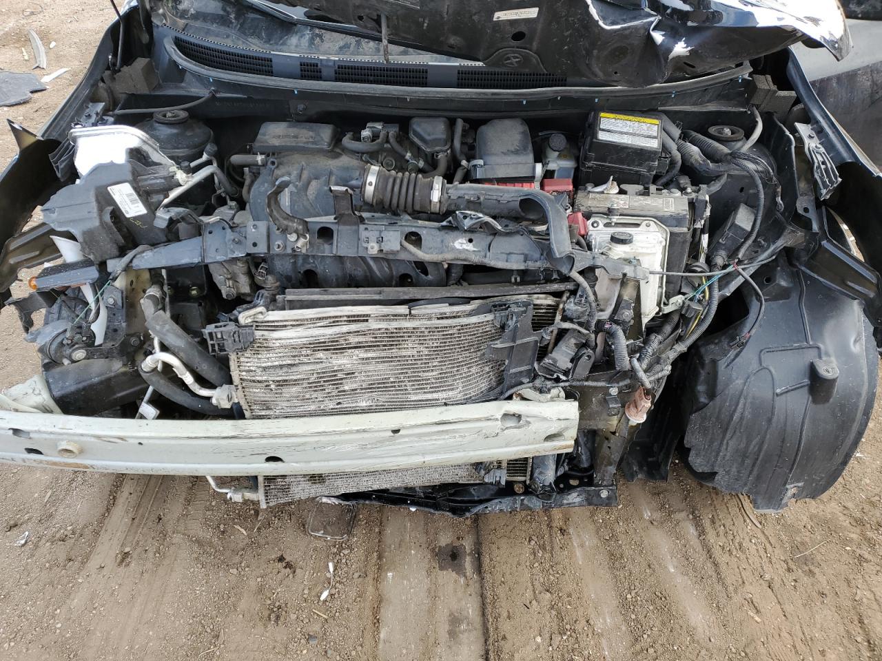 2019 Nissan Versa VIN 3N1CN7AP7KL811516 Copart auction photo, front end / rear end damage thumbnail 13