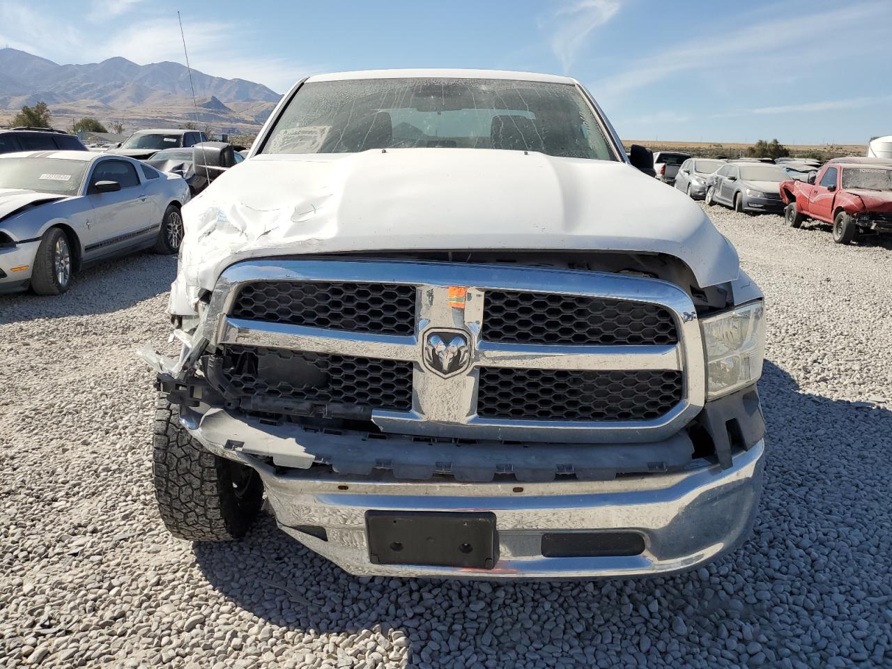 2014 RAM 1500 VIN 1C6RR7FT6ES238851 Copart auction photo, front end damage thumbnail 5