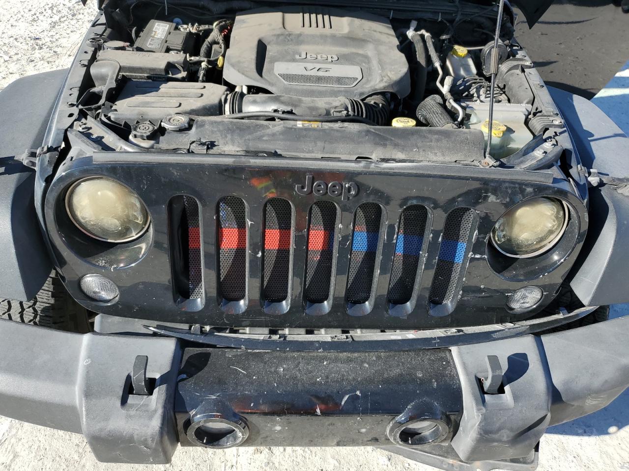 2017 Jeep Wrangler VIN 1C4BJWDG3HL663573 Copart auction photo, all over damage thumbnail 12
