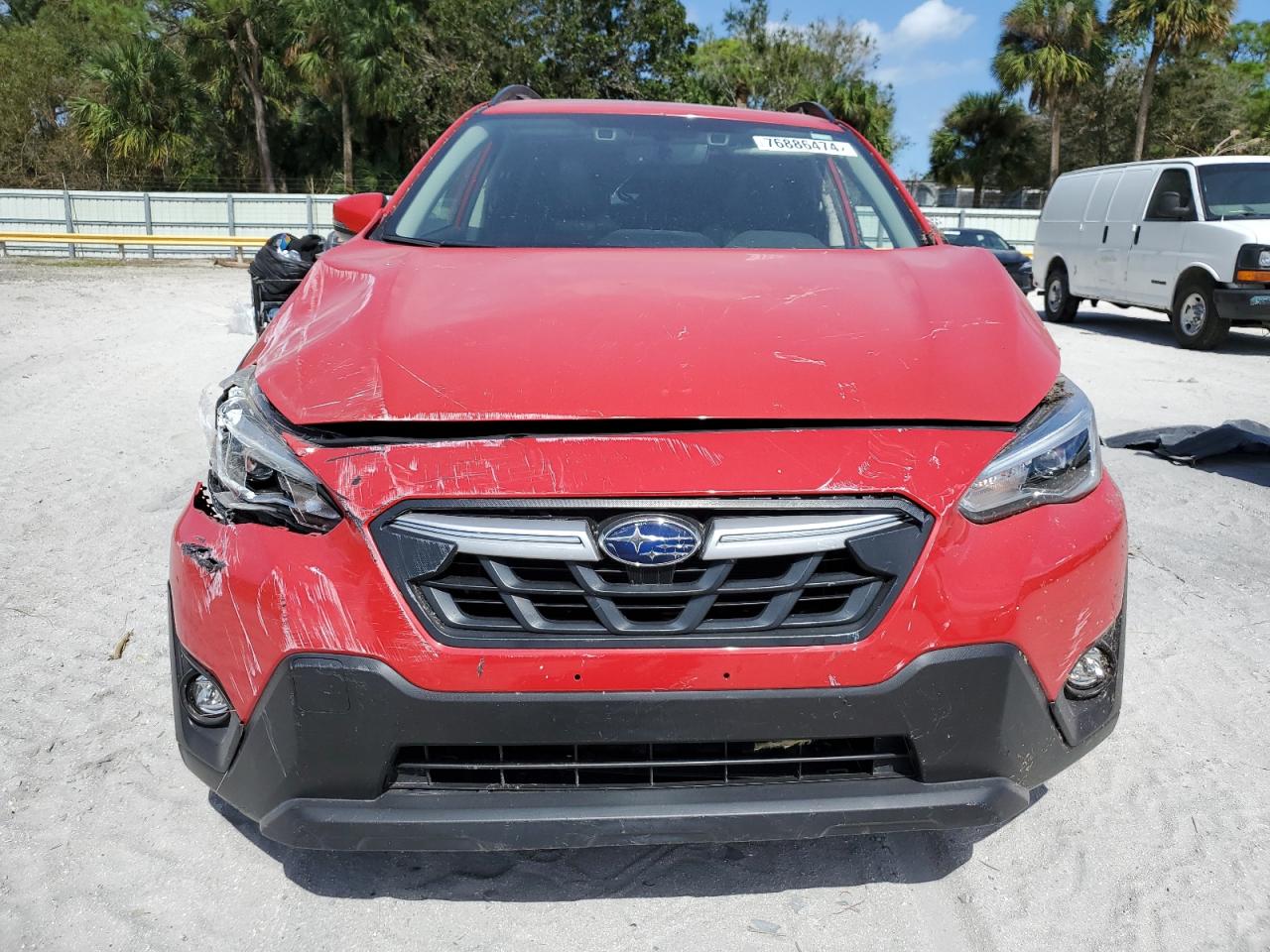 2021 Subaru XV VIN JF2GTHMC3MH366326 Copart auction photo, rear end / all over damage thumbnail 5