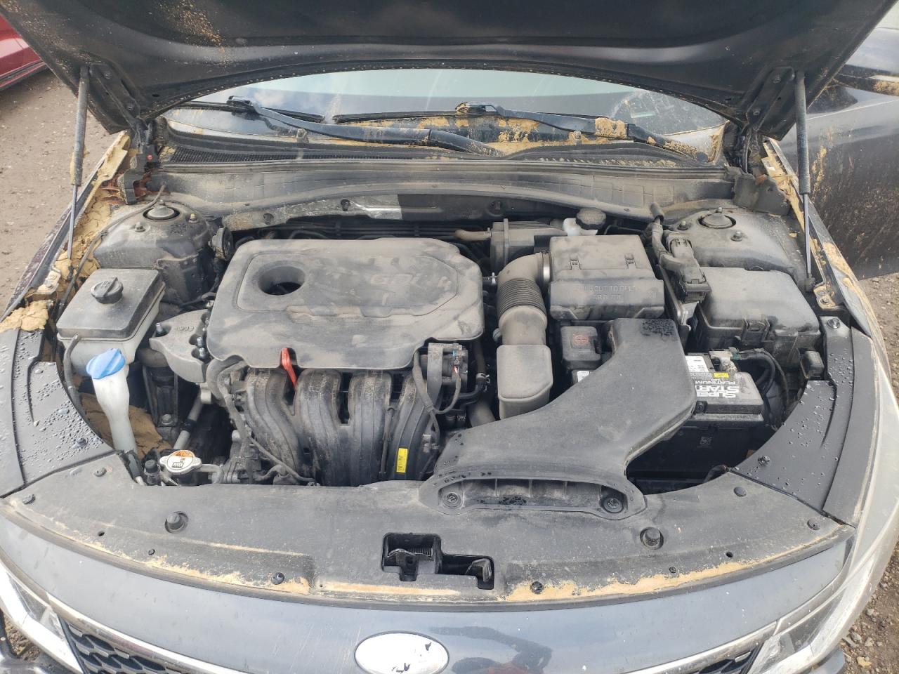 2018 KIA Optima VIN 5XXGT4L36JG245453 Copart auction photo, front end / minor dent/scratches damage thumbnail 11
