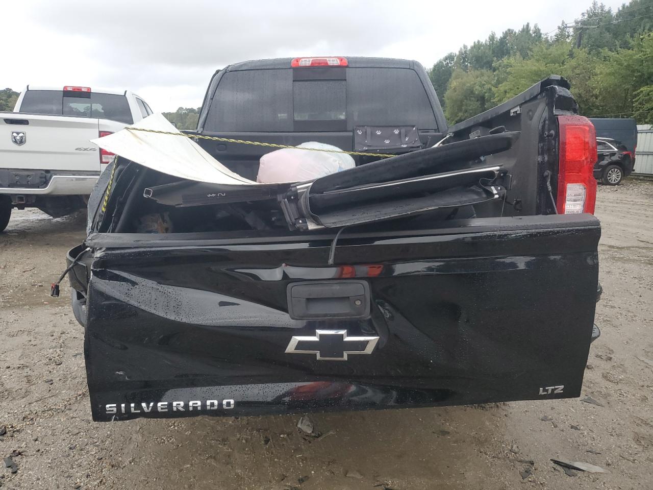 2017 Chevrolet Silverado VIN 3GCUKSEC2HG344365 Copart auction photo, all over damage thumbnail 6