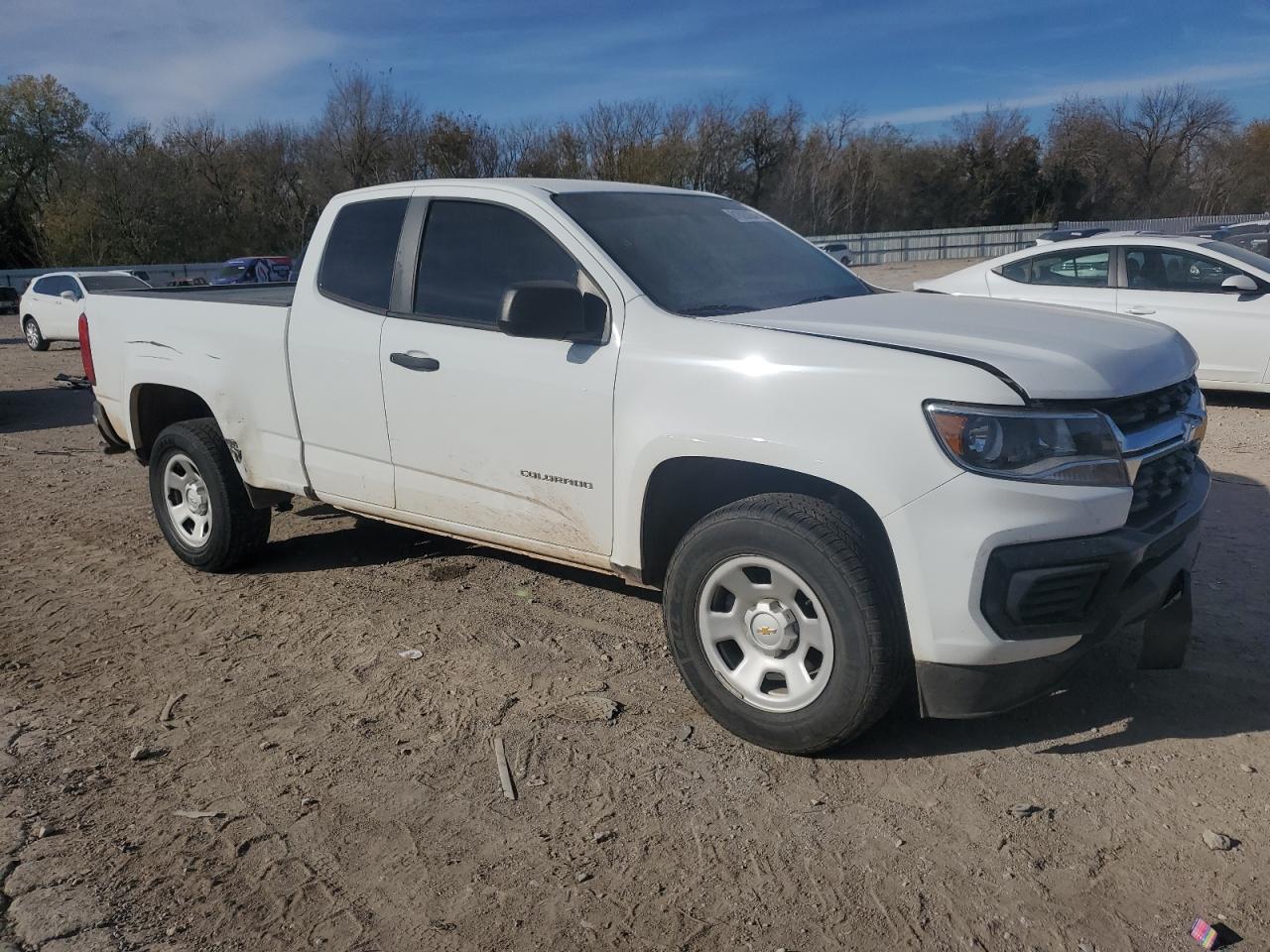 2021 Chevrolet Colorado VIN 1GCHSBEA3M1128095 Copart auction photo, all over damage thumbnail 4