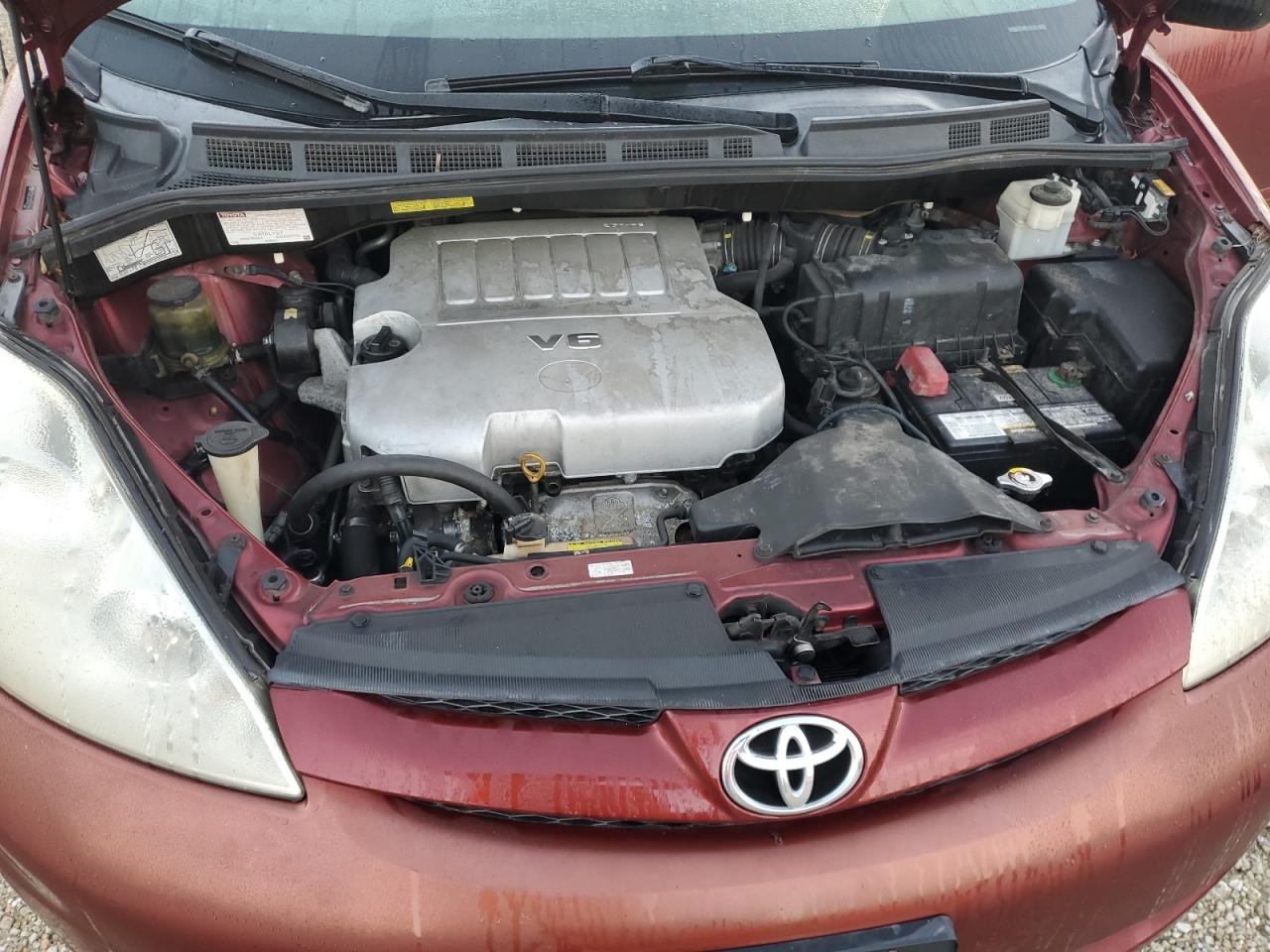 2007 Toyota Sienna VIN 5TDZK23CX7S022999 Copart auction photo, water/flood damage thumbnail 12