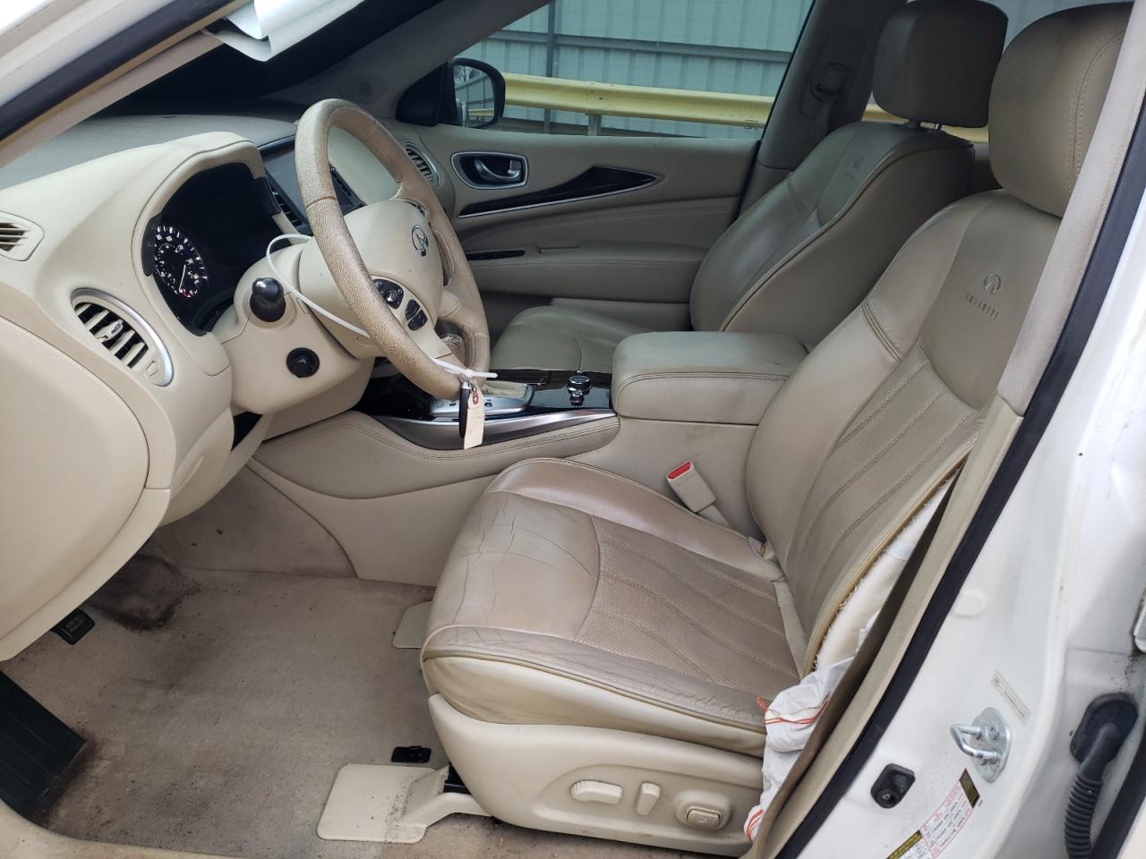 2013 Infiniti JX VIN 5N1AL0MM0DC330651 Copart auction photo, front end / side damage thumbnail 7