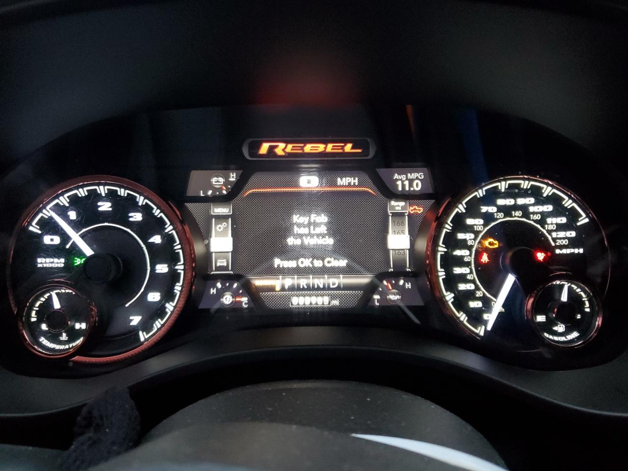 2019 RAM 1500 VIN 1C6SRFLT7KN629968 Copart auction photo, side / rear end damage thumbnail 9